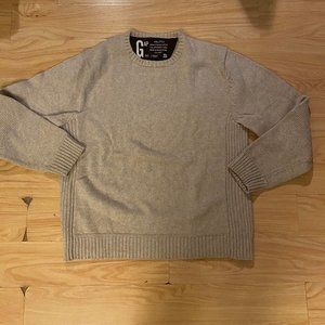 Men's Gap Crew-Neck Sweater Neutral Tan XXL